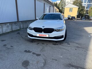 2017 BMW 5 серии 520d VII (G30/G31/G38), белый, 2350000 рублей, вид 2