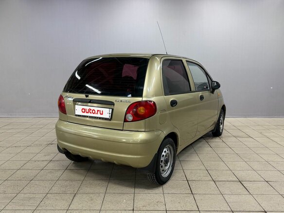 2009 Daewoo Matiz II, бежевый, 150000 рублей - вид 4