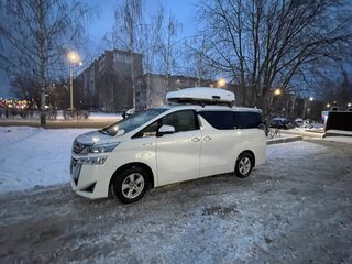 2018 Toyota Vellfire II Рестайлинг, белый, 4400000 рублей, вид 4