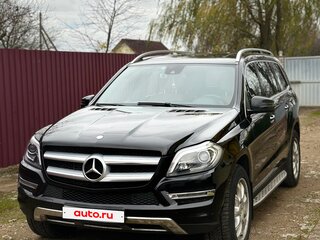2013 Mercedes-Benz GL-Класс 350 II (X166), чёрный, 2900000 рублей, вид 1