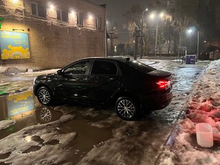 2023 Lada (ВАЗ) Vesta I Рестайлинг (NG), чёрный, 1350000 рублей, вид 2