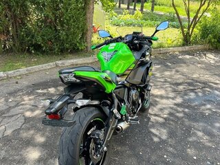 2019 Kawasaki Ninja 650, зелёный, 750000 рублей, вид 4