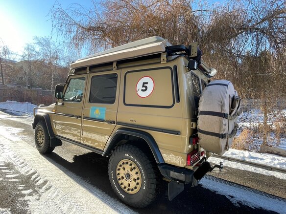 2011 Mercedes-Benz G-Класс 300 Professional I (W461) Professional, жёлтый - вид 4