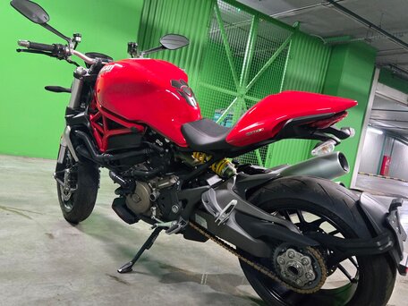 2014 Ducati Monster 1200, красный, 790000 рублей, вид 4
