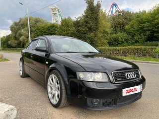 2002 Audi A4 II (B6), чёрный, 735000 рублей, вид 2