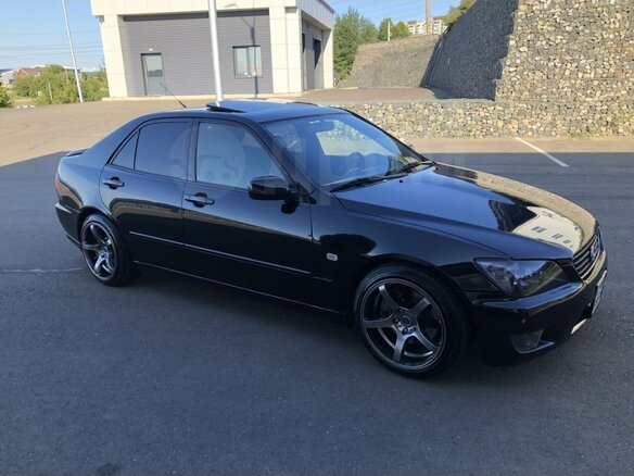 1999 Lexus IS 200 I, чёрный, 1400000 рублей - вид 9