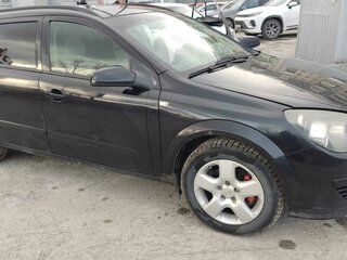 2006 Opel Astra H Рестайлинг, чёрный, 420000 рублей, вид 1