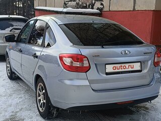 2016 Lada (ВАЗ) Granta I, голубой, 400000 рублей, вид 4