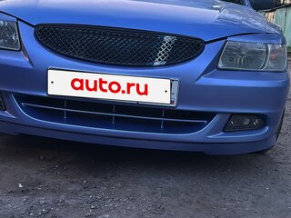 2004 Hyundai Accent ТагАЗ II, фиолетовый, 470000 рублей, вид 3
