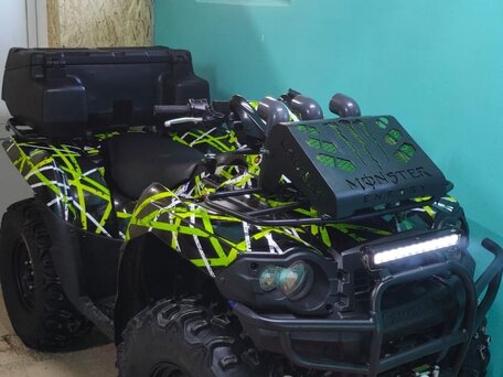 2013 Kawasaki KVF 650, чёрный, 600000 рублей, вид 1