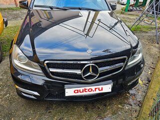 2011 Mercedes-Benz C-Класс 180 BlueEFFICIENCY III (W204) Рестайлинг, чёрный, 1300000 рублей, вид 4