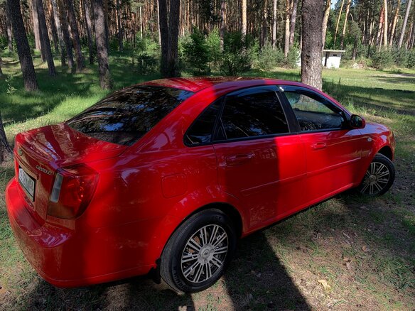 2008 Chevrolet Lacetti I, красный, 590000 рублей - вид 5
