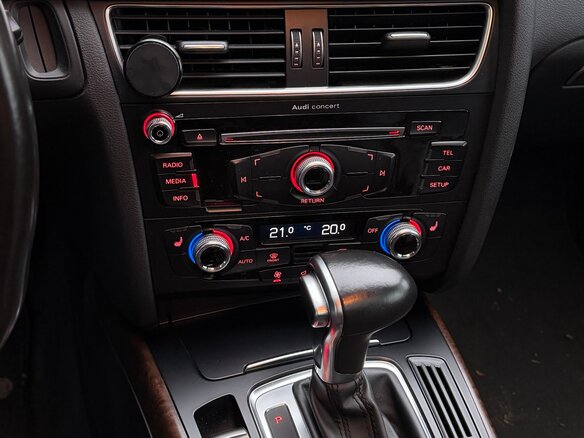 2015 Audi A5 I (8T) Рестайлинг, чёрный - вид 9