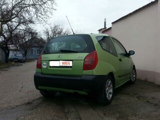 2004 Citroen C2, зелёный, 220000 рублей, вид 4