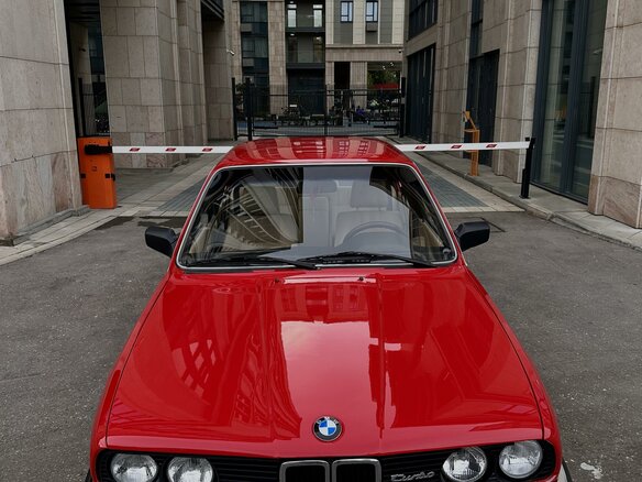1988 BMW 3 серии 316 Ecotronic II (E30), красный - вид 3
