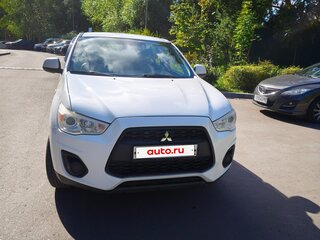2013 Mitsubishi ASX I, белый, 850000 рублей, вид 1