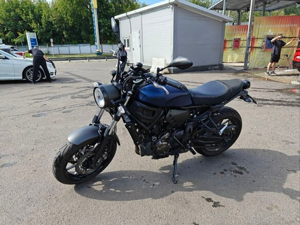 2019 Yamaha XSR700, синий, 650000 рублей - вид 6