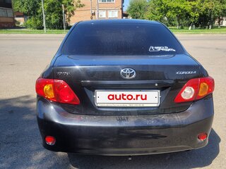 2008 Toyota Corolla X (E140, E150), чёрный, 800000 рублей, вид 3