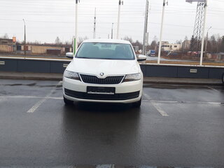 2019 Skoda Rapid I Рестайлинг, белый, 1200000 рублей, вид 4