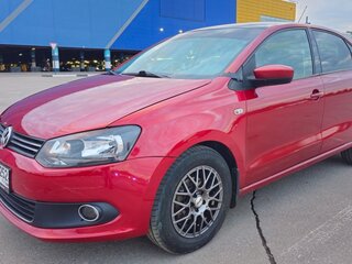 2012 Volkswagen Polo V, красный, 685000 рублей, вид 1