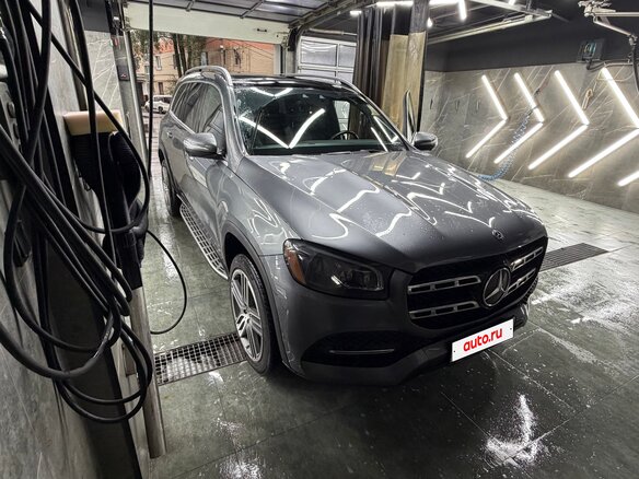 2021 Mercedes-Benz GLS 450 II (X167), серый, 5950000 рублей - вид 1