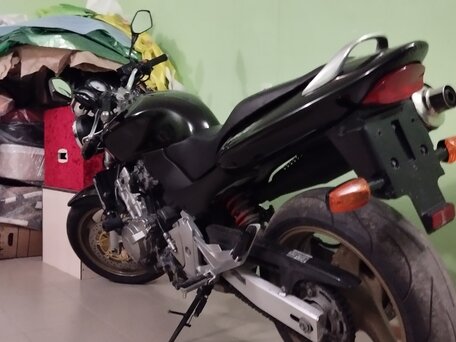 1998 Honda CB 600F Hornet, чёрный, 510000 рублей, вид 4