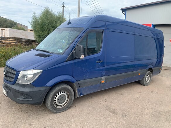 2014 Mercedes-Benz Sprinter, синий, 3100000 рублей - вид 10