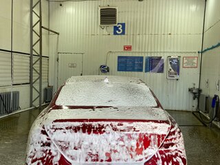 2021 Genesis G70 I Рестайлинг, красный, 3500000 рублей, вид 5