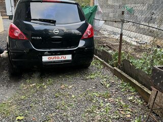 2008 Nissan Tiida I, чёрный, 600000 рублей, вид 2