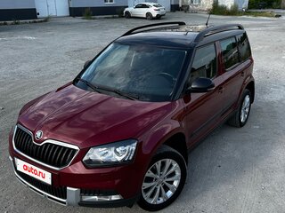 2016 Skoda Yeti I Рестайлинг, пурпурный, 1405000 рублей, вид 2