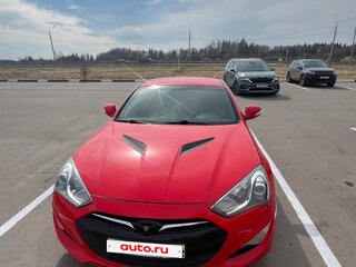 2013 Hyundai Genesis Coupe I Рестайлинг, красный, 1650000 рублей, вид 2