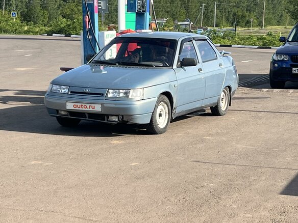 2002 Lada (ВАЗ) 2110, серый, 155000 рублей