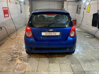2009 Chevrolet Aveo I Рестайлинг, синий, 450000 рублей, вид 4