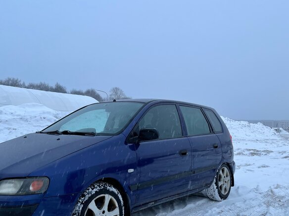 2004 Mitsubishi Space Star I Рестайлинг, синий, 250000 рублей - вид 7