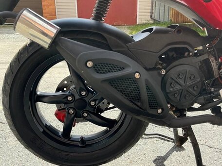 2008 Gilera DNA, красный, 125000 рублей, вид 4