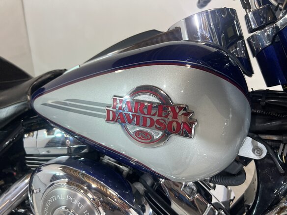 2006 Harley-Davidson Electra Glide, синий, 510000 рублей - вид 15