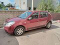 2011 Renault Sandero I, красный, 500000 рублей - вид 1