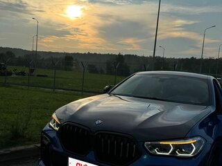 2020 BMW X6 30d III (G06), синий, 6500000 рублей, вид 4