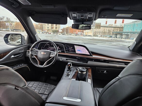 2021 Cadillac Escalade V, чёрный - вид 11