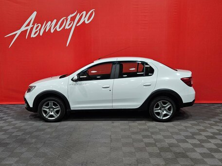 2019 Renault Logan Stepway II Рестайлинг, белый, 1025000 рублей, вид 2