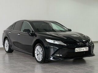 2020 Toyota Camry VIII (XV70), чёрный, 2999000 рублей, вид 3