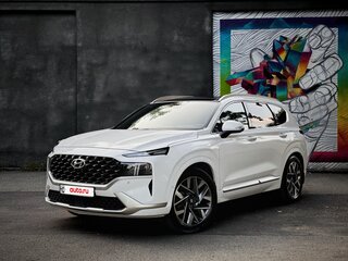 2021 Hyundai Santa Fe IV Рестайлинг, белый, 3550000 рублей, вид 1
