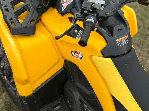 2013 BRP Can-Am Outlander 500, жёлтый, 790000 рублей - вид 12