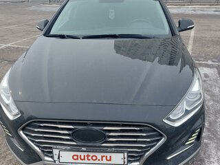2017 Hyundai Sonata VII (LF) Рестайлинг, чёрный, 1899000 рублей, вид 1