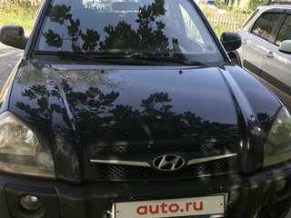 2008 Hyundai Tucson I, чёрный, 1100000 рублей, вид 1