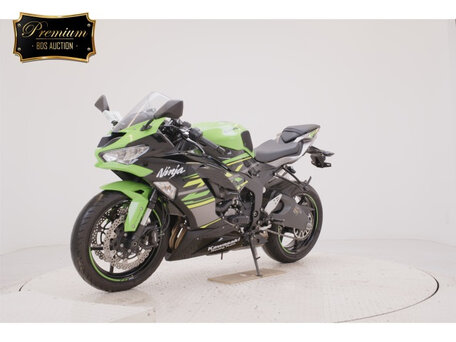 2019 Kawasaki ZX-6 Ninja, зелёный, 1100000 рублей, вид 4