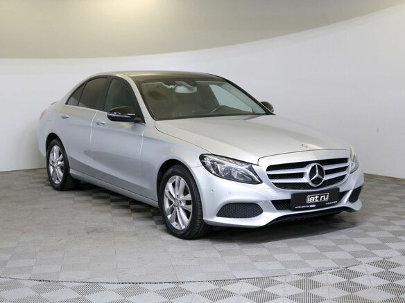 2016 Mercedes-Benz C-Класс 200 9G-TRONIC IV (W205), серебристый, 1899000 рублей - вид 2