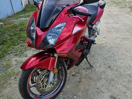 2004 Honda VFR 800, пурпурный, 450000 рублей, вид 2