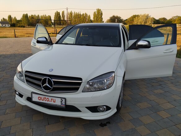 2008 Mercedes-Benz C-Класс 230 III (W204), белый, 1165000 рублей - вид 7