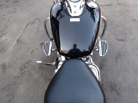 2005 Yamaha XVS650 Drag Star, чёрный, 600000 рублей, вид 3